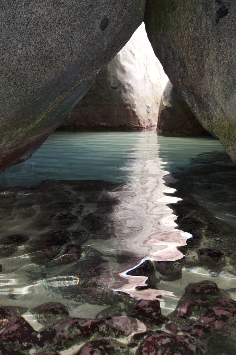 The Baths — giant boulders and crystal clear water